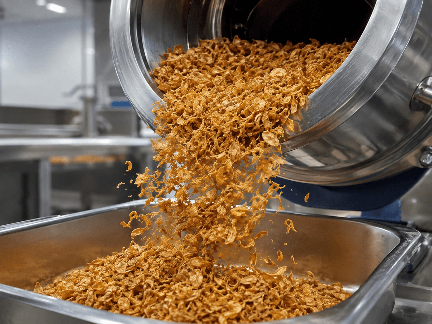 Tahap produksi: Goreng suhu terjaga